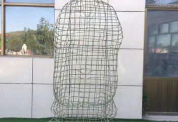 湟中鏤空孔子雕塑訂做，景區(qū)雕塑，鐵藝古代人物雕塑定價(jià)