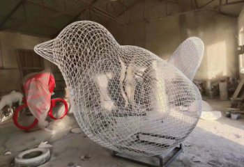 陽泉鏤空小鳥雕塑精選，陸地?cái)[件，鐵藝鳥兒雕塑精品