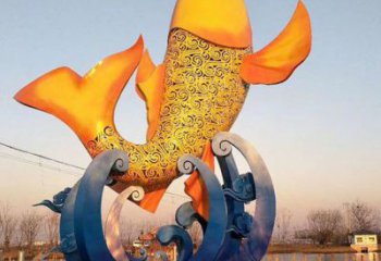 蓮湖園林鯉魚雕塑