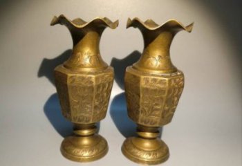 廣安花瓶雕塑定價(jià)，鑄銅工藝，銅花瓶雕塑制作廠家