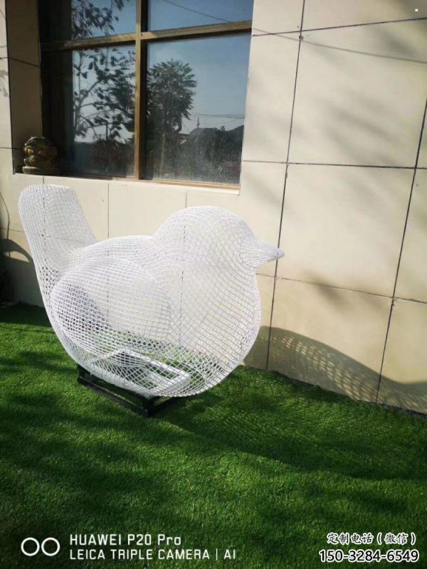 塔城鏤空鳥雕塑供需，透雕系列，鐵藝小鳥雕塑制造商