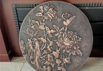 博爾塔拉鍛銅浮雕廠家，露天雕塑，鑄銅福字浮雕訂做