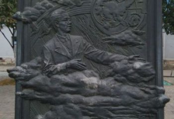 金華公園浮雕定做，景觀擺件，鍛銅墻體浮雕制作廠家