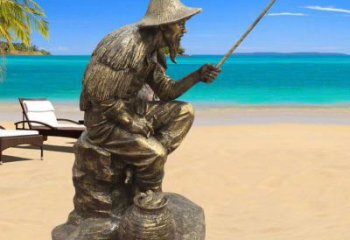 北碚抽象姜太公雕塑